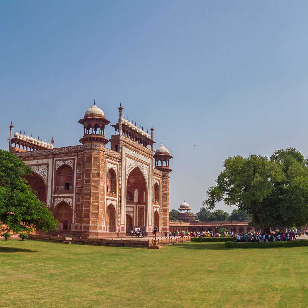 Entrance tp Taj Mahal